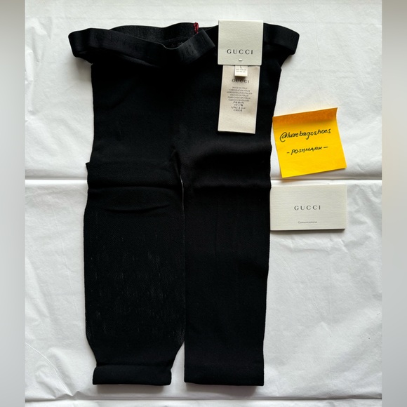 Authentic Gucci Supremelis Interlocking GG Logo Tights - Picture 5 of 16